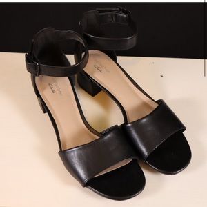 Clarks Elisa Dedra women’s black heeled sandal 8.5